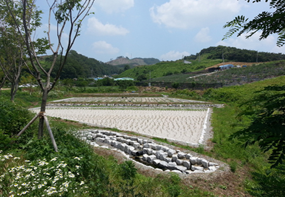 오염하천 정화시설