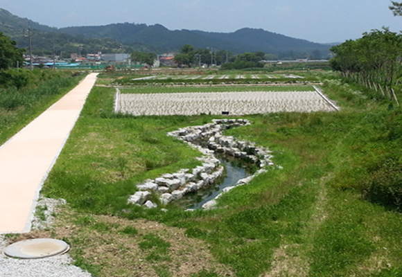 오염하천 정화시설